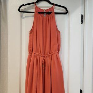 Banana Republic Halter Coral dress